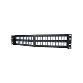 Legrand - Ortronics OR-PHAPJU48 Clarity Rear-Load Jack Panel Kit